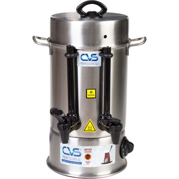 Cvs DN91105 Elektrikli Çay Makinesi 40BARDAK Profesyonel Çay Otomatı