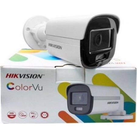 Hikvision DS-2CE10DF0T-PF 2mpix 20MT Gece Görüşü, 3,6mm Lens, Full Time Color, Color Vu Bullet Kamera