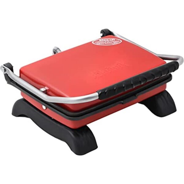 Dökümix Organik (Kaplamasız ) Demir Döküm Tost Makinası 1800 Watt (Kırmızı)