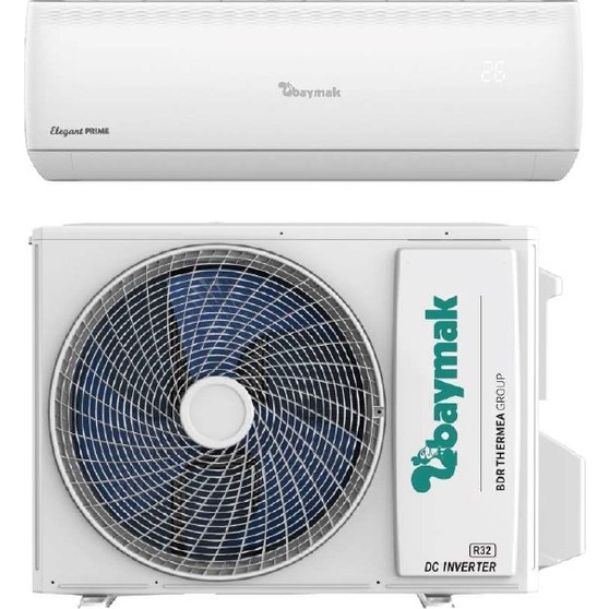 Baymak Elegant Prime 12 A++ 12000 BTU R32 Duvar Tipi Inverter Klima