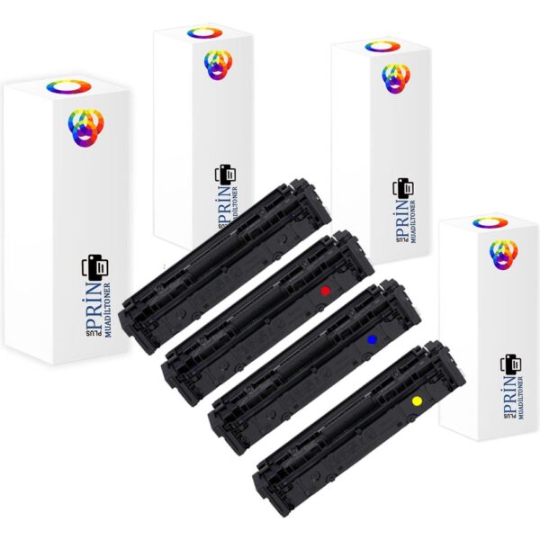 PlusPrint CRG-045 Canon I-Sensys MF-634CDW Muadil Toner Seti