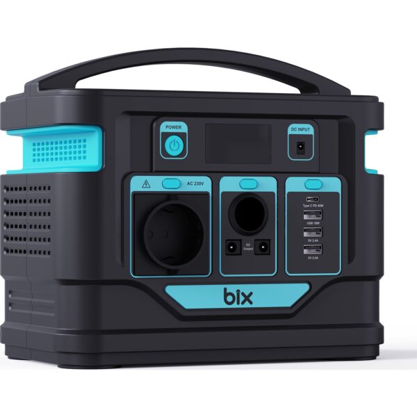 Bix PS80K 80000MAH 296WH 300W AC Priz, 3*Usb-A, 45W Type-C Şarj Taşınabilir Şarj Cihazı Sos Destekli Power Station Güç İstasyonu