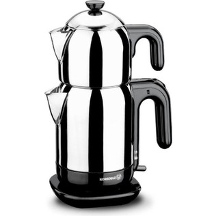 Korkmaz A369 Demtez Inox/siyah Elektrikli Çaydanlık 1.6 Lt