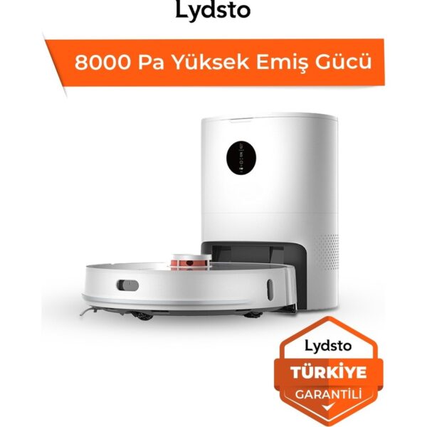 Lydsto S1 Max - 8000 Pa - Yapay Zeka Akıllı Robot Süpürge