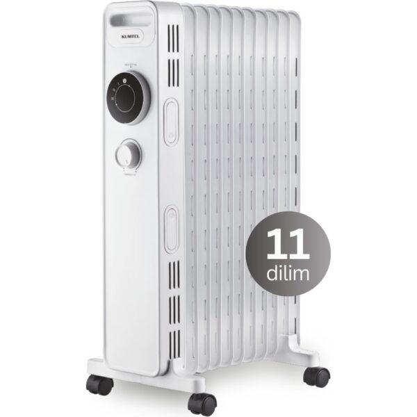 Kumtel 11 Dilim Beyaz Radyatör KUM1230S