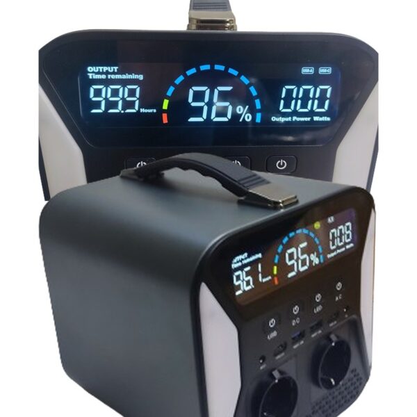 Output UAPOW551 Powerbank 135.200 Mah Taşınabilir 500W Güç Kaynağı 4 Ledli Kamp ve Doğa İçin Ideal, UAPOW551