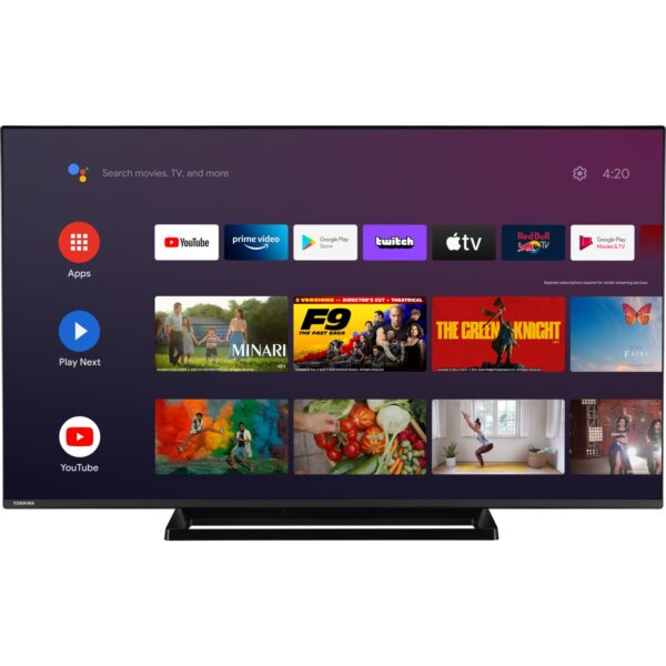 Toshiba 50UA3E63DT 50" 126 Ekran Uydu Alıcılı 4K Ultra HD Android Smart LED TV