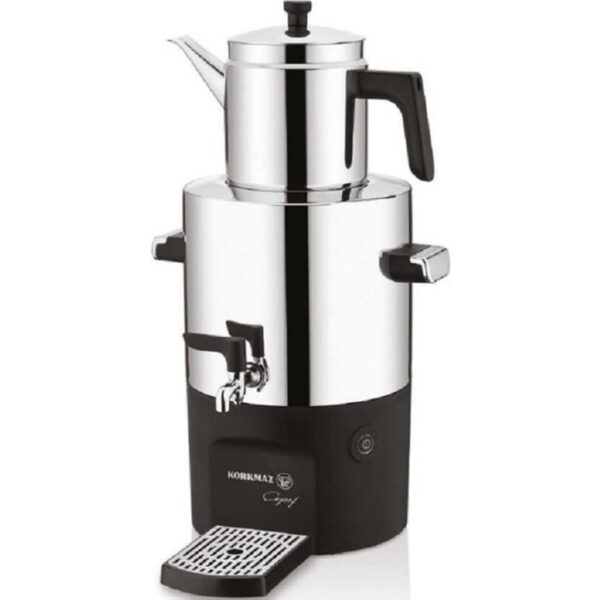 Korkmaz Çayşef Inox-Parlak Semaver A841-01