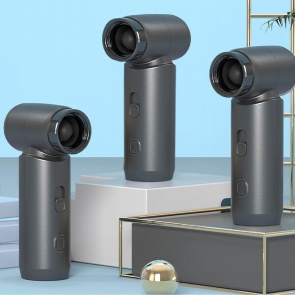 Fırsattan Jet Fan FS19 Yüksek Hızlı Ayarlı Taşınabilir Mini Fan Klavye Pc Temizleme  Mangal Saç Kurutma