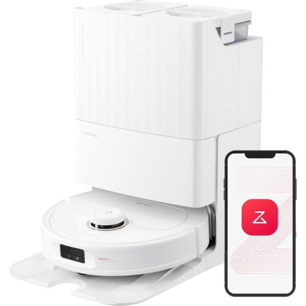 Roborock Qrevo MaxV Akıllı Robot Süpürge Beyaz