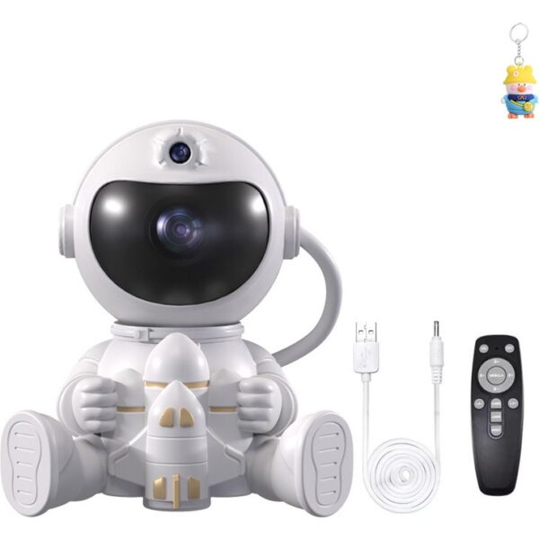 Runxi Life Hall Astronot Yıldızlı Gökyüzü Işık Projektör Işığı Atmosfer Lazer Işığı (Yurt Dışından)