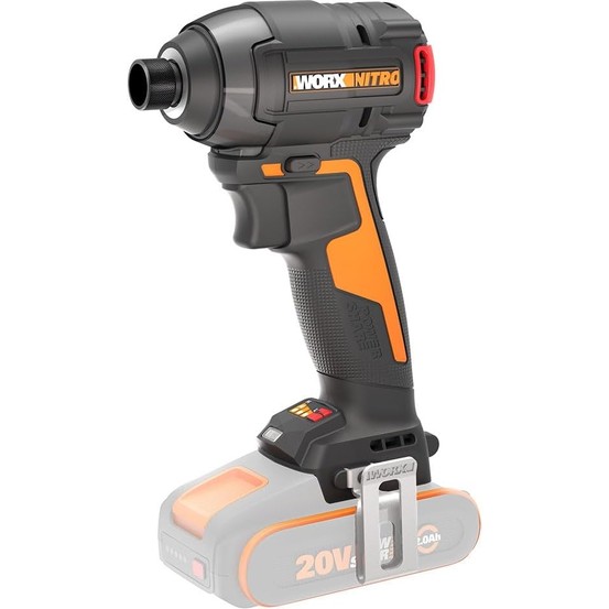 WX265.9 20 Volt 200 Nm Kömürsüz Profesyonel Şarjlı Darbeli Tornavida (Akü Dahil Değildir)