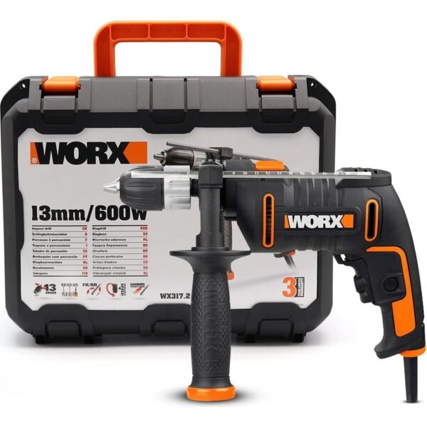 WX317.2 600WATT 13MM Profesyonel Darbeli Matkap